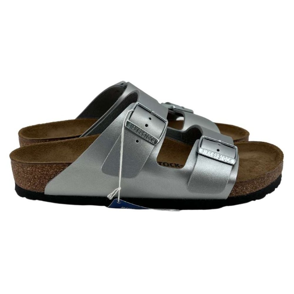 Birkenstock Women's Arizona Sandals | Silver | Size 11 **NEW